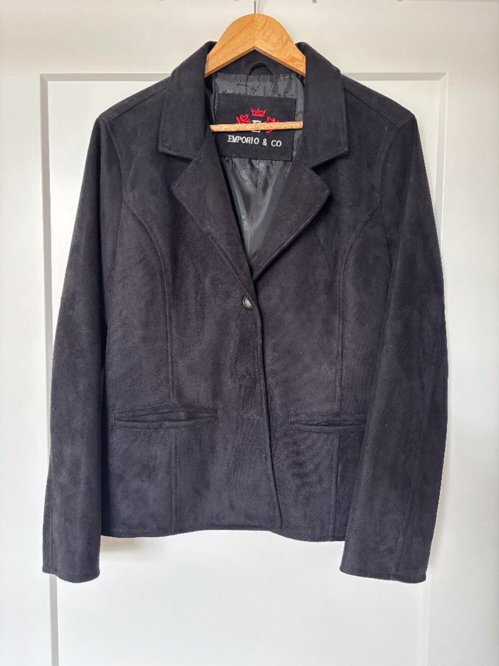 Genuine Italian Suede Jacket